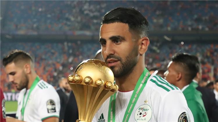 رياض محرز مع منتخب الجزائر