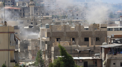 سقوط قذائف على القوات اللبنانية بعين الحلوة والجيش يعلق