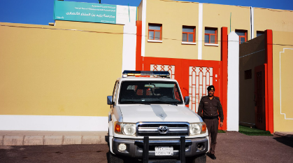 جانب من جهود رجال الأمن العام مع بدء العام الدراسي الجديد