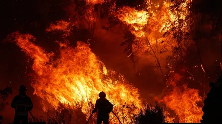 الآلاف من رجال الإطفاء يواجهون حرائق الغابات في البرتغال