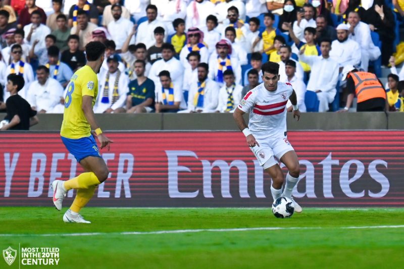 النصر ضد الزمالك - أحمد سيد زيزو