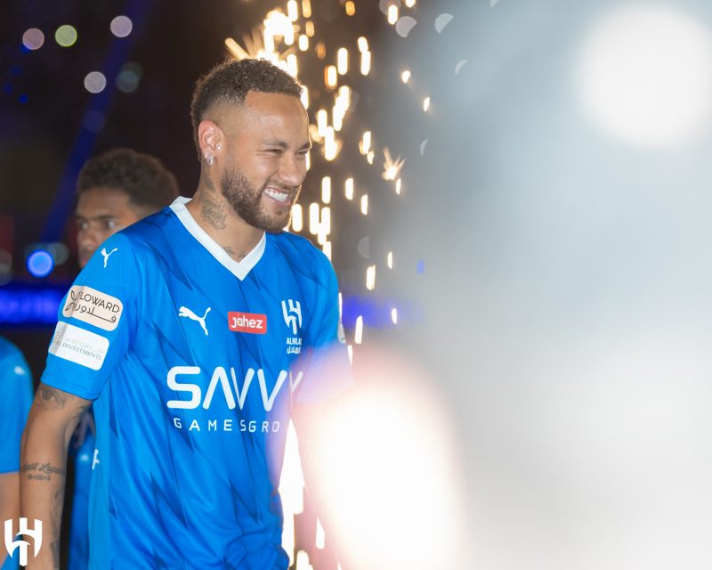 حفل نيمار - حفل تقديم نيمار - الهلال - ملعب الملك فهد