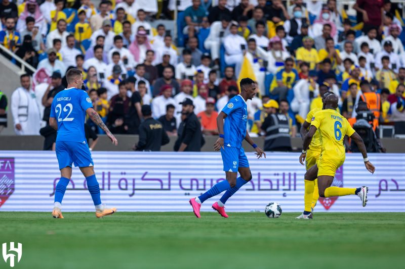 الهلال والنصر - كنو - نهائي كأس الملك سلمان للأندية