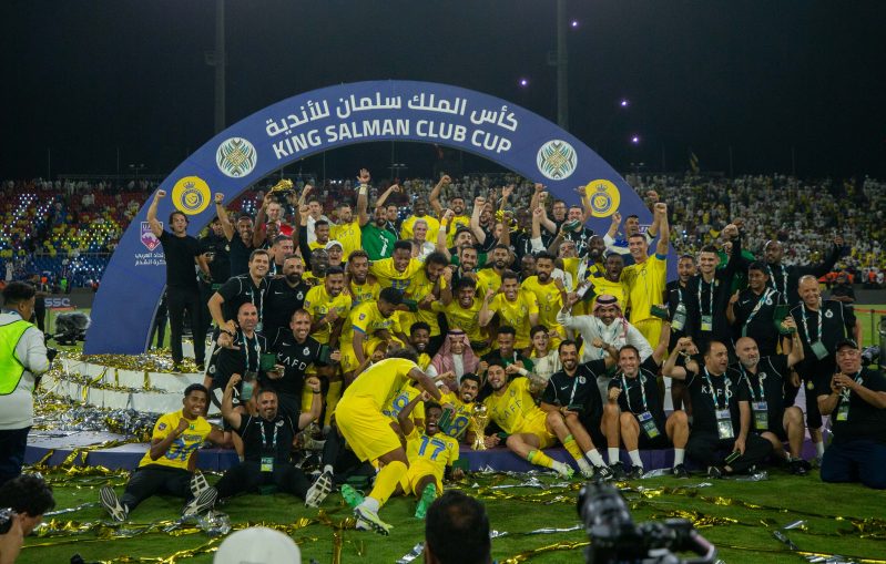 تتويج النصر بلقب كأس الملك سلمان للأندية - الهلال والنصر