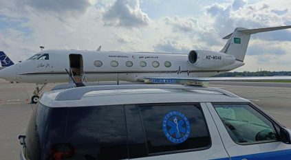 نقل مواطنة بطائرة الإخلاء الطبي من بولندا إلى السعودية