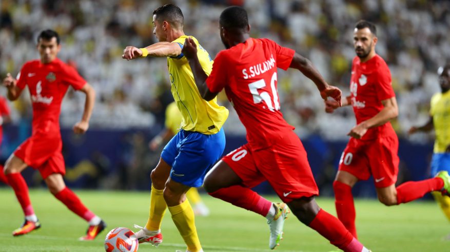 التعادل الإيجابي عنوان الشوط الأول بلقاء النصر ضد شباب الأهلي