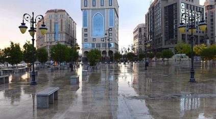 تحذير: أمطار غزيرة على المدينة المنورة غدًا
