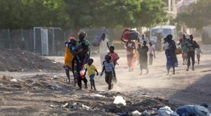 نزوح مليوني طفل في السودان خلال 4 أشهر