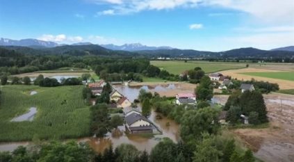 غرق شوارع النمسا والنرويج والدنمارك بسبب الفيضانات