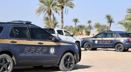 ضبط مواطنين مخالفين لاستغلالهما الرواسب في تبوك