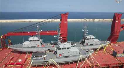 لبنان يتسلم 3 مركبات بحرية من أمريكا