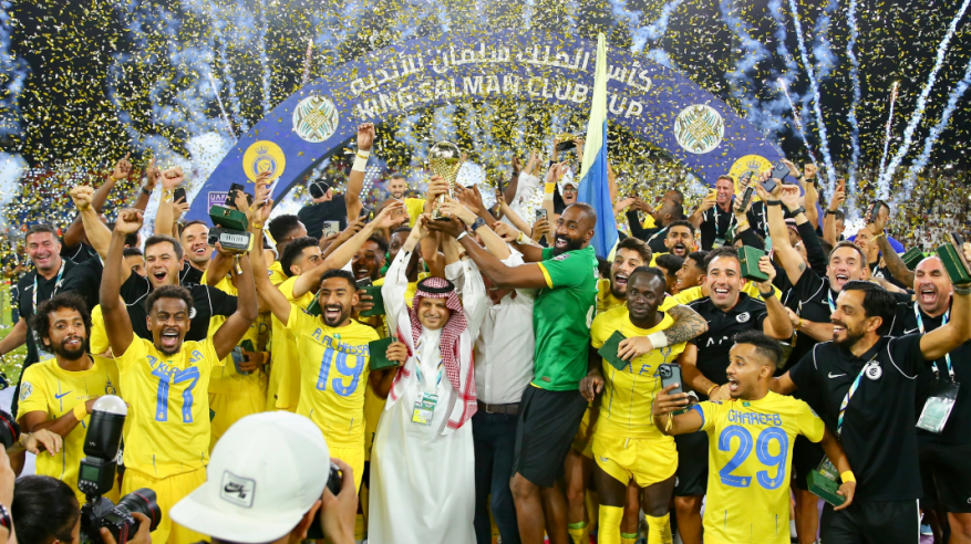 مسلي آل معمر يحقق أول بطولة منذ رئاسته لـ النصر