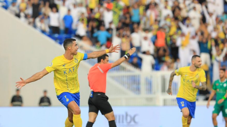 كريستيانو رونالدو يمنح النصر التقدم ضد الشرطة