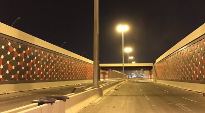 مبادرة الإنارة التجميلية تغطي أنفاق وجسور وميادين الرياض