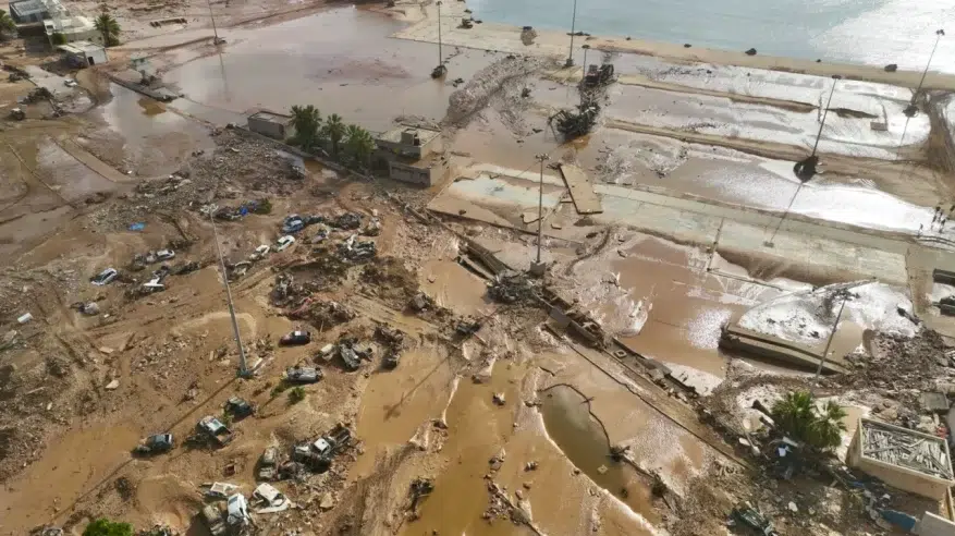 43 ألف نازح بسبب فيضانات ليبيا