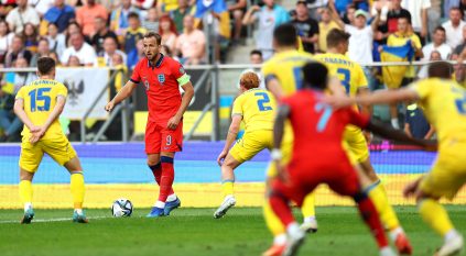 منتخب إنجلترا يكتفي بالتعادل ضد أوكرانيا