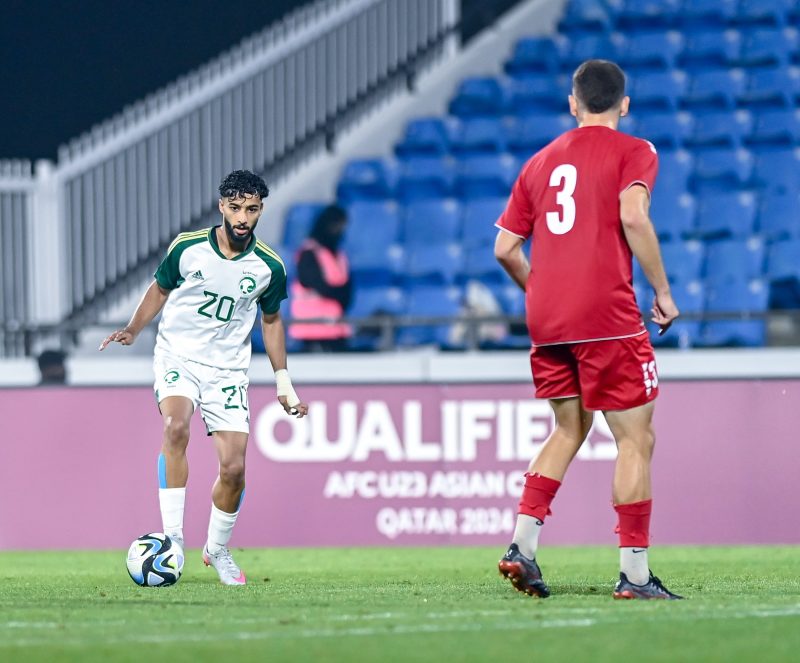 منتخب السعودية ولبنان