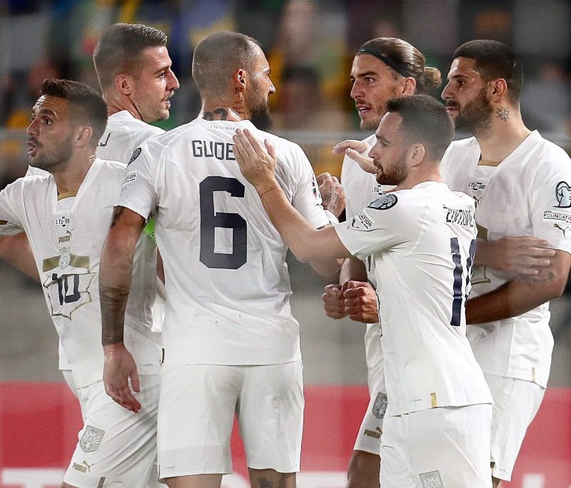 منتخب صربيا ضد ليتوانيا - ميتروفيتش