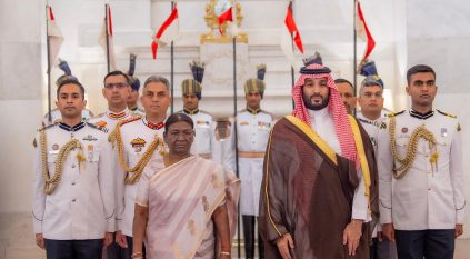 ولي العهد يلتقي رئيسة الهند: مباحثاتنا أكدت وجود رغبة مشتركة لتعزيز الشراكة الاستراتيجية