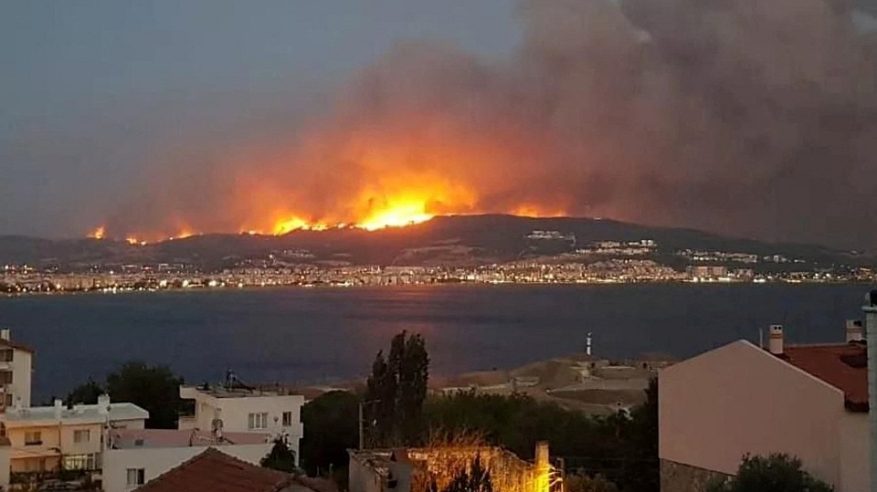 حرائق مروعة تشتعل مجددًا في الجزائر