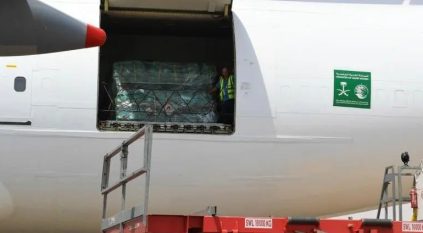 مغادرة الطائرة الإغاثية السعودية الرابعة إلى ليبيا