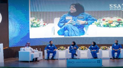 لقطات من زيارة رواد الفضاء السعوديين لجامعة الملك خالد