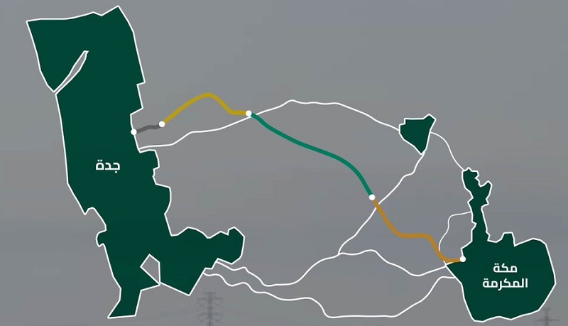 بدء المرحلة الأخيرة من الطريق المباشر بين جدة ومكة