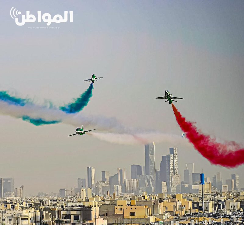 "المواطن" توثق العروض الجوية المذهلة واحتفالات اليوم الوطني الـ93
