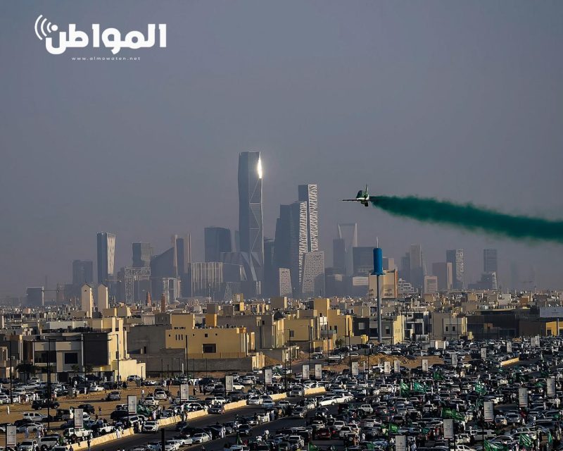 "المواطن" توثق العروض الجوية المذهلة واحتفالات اليوم الوطني الـ93