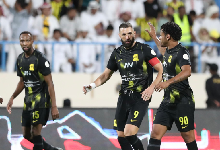 الاتحاد ضد الأخدود - بنزيما - الأخدود ضد الاتحاد