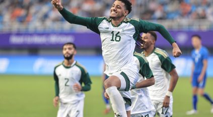 المنتخب السعودي الأولمبي يعبر منغوليا بثلاثية