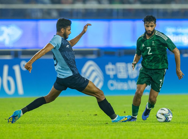 المنتخب السعودي الأولمبي والهند