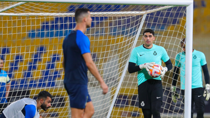 راغد النجار بعد مشاركته بـ تدريبات النصر: أشعر بالسعادة
