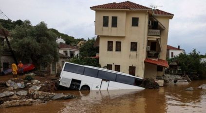 فيضانات تجتاح وسط اليونان للمرة الثانية خلال شهر