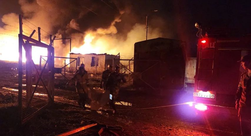 أكثر من 300 قتيل وجريح بانفجار مستودع وقود في كراباخ