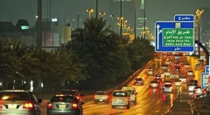 أمطار غزيرة على الرياض حتى مساء الاثنين