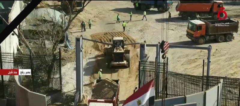 الجيش المصري معبر رفح