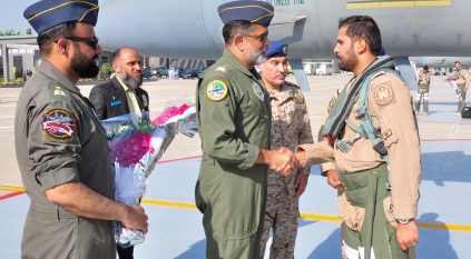 مجموعة القوات الجوية تصل باكستان للمشاركة في درع السِند 2023