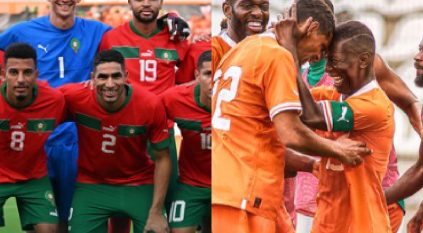 التعادل يحسم مباراة كوت ديفوار ضد المغرب