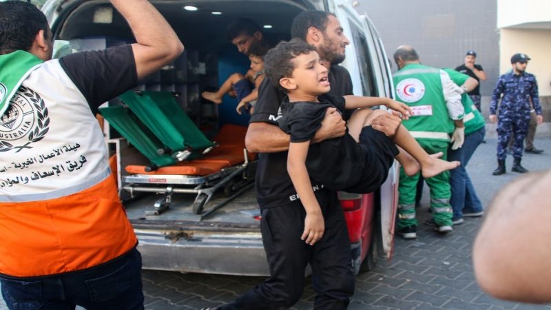 الوضع الإنساني غزة