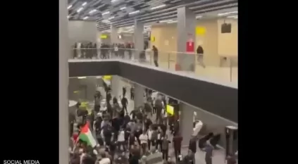 حشود تقتحم مطارًا روسيًّا احتجاجًا على رحلة قادمة من إسرائيل