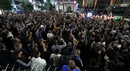مواجهات بين محتجين وقوات الأمن الفلسطينية في رام الله