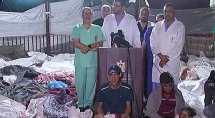 غزة.. عمليات دون تخدير ومؤتمر بين الجثث