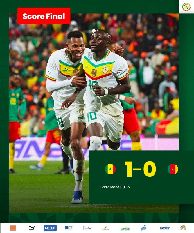 منتخب السنغال ضد الكاميرون