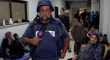 استشهاد أسرة المراسل وائل الدحدوح في غزة