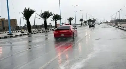 تقلبات جوية وأمطار غزيرة على منطقة المدينة المنورة حتى الثلاثاء