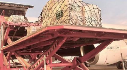 وصول الطائرة الإغاثية السعودية الـ 21 لإغاثة الشعب الفلسطيني في غزة