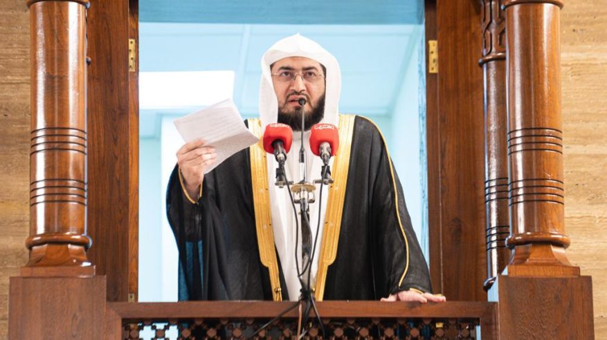 زيارة الشيخ بندر بليلة تعزز العلاقات مع أئمة البحرين وتعظم رسالة الحرمين