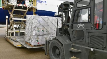 وصول الطائرة الإغاثية السعودية الـ 15 لإغاثة الشعب الفلسطيني في قطاع غزة