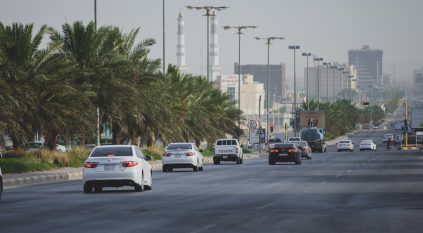 النساء في حفر الباطن أقل حوادث من الرجال